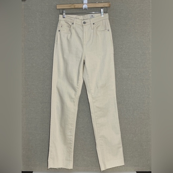 AG Adriano Goldschmied Alexxis High Rise Vintage Straight Leg Jeans 25R - Picture 2 of 10